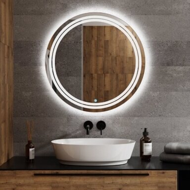 Apvalus šviečiantis LED veidrodis AP11 Apvalus šviečiantis LED veidrodis AP11