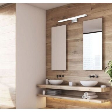 LED sieninis šviestuvas 15W 68,5CM APP370-1W CHROM