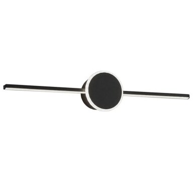 LED sieninis šviestuvas 60CM APP849-1W ROUND BLACK