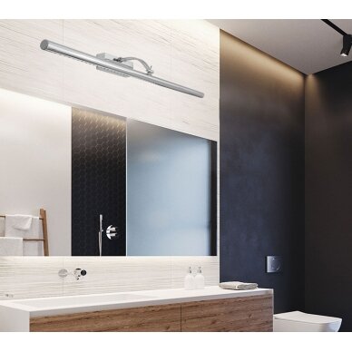LED sieninis šviestuvas 15W 106CM APP367-1W CHROM 2