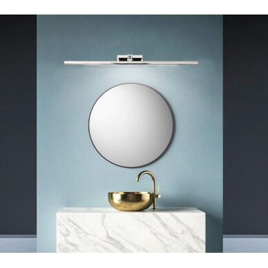 LED sieninis šviestuvas 15W 106CM APP367-1W CHROM 3