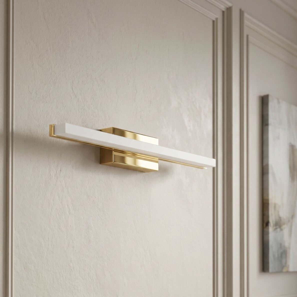 Sieninė lempa LED 40CM APP1848-1W GOLD 6 Sieninė lempa LED 40CM APP1848-1W GOLD 6