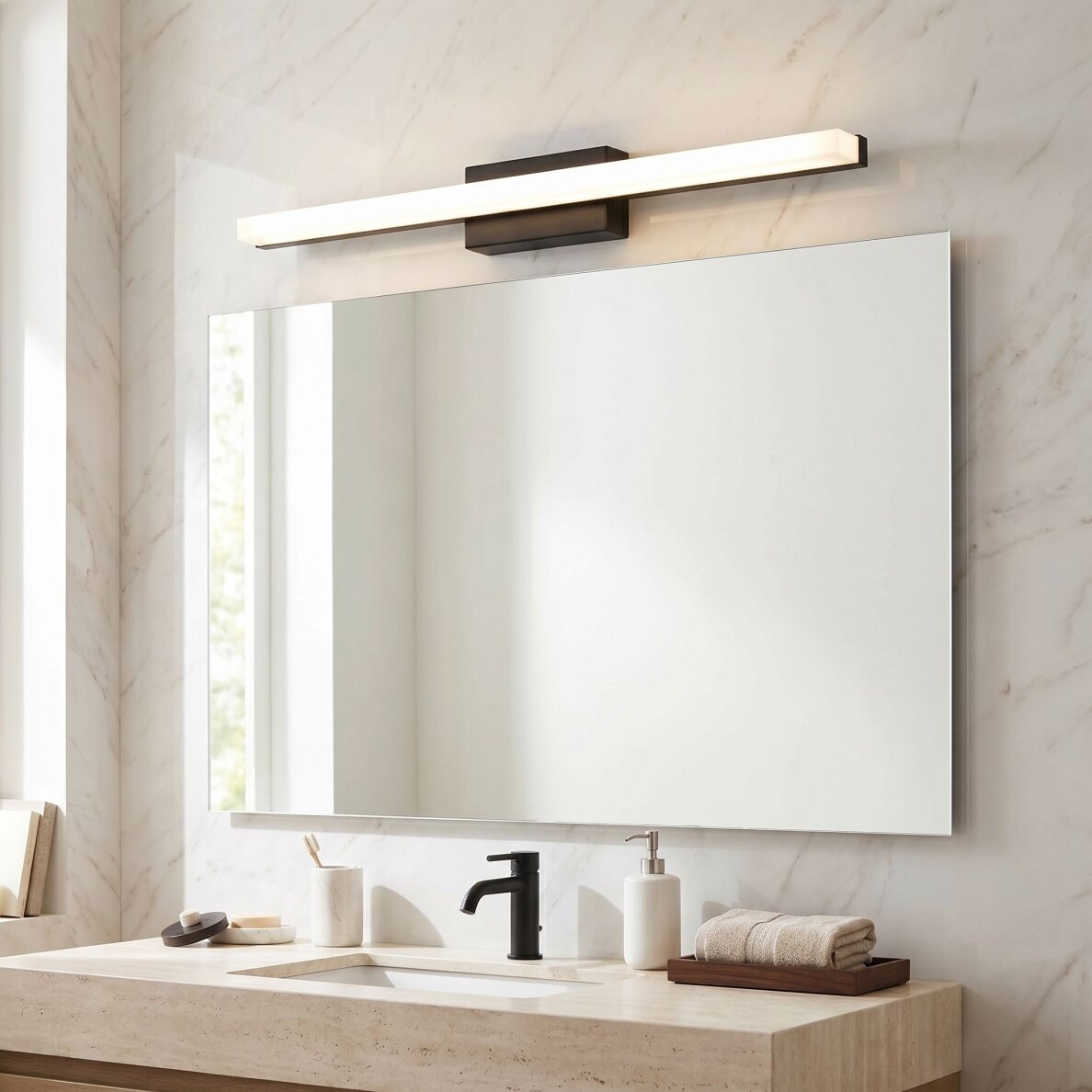 Sieninė lempa LED 60CM APP1855-1W BLACK 4