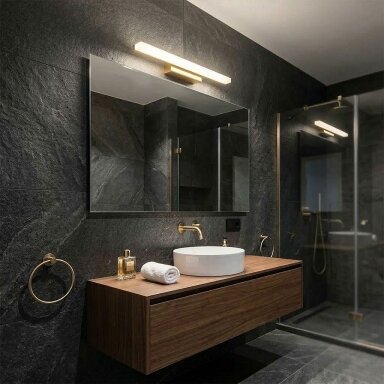Sieninė lempa LED 60CM APP1849-1W GOLD Sieninė lempa LED 60CM APP1849-1W GOLD