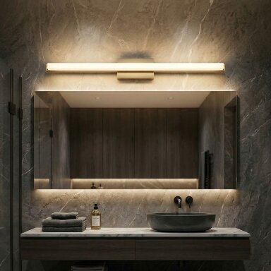 Sieninė lempa LED 80CM APP1853-1W BRUSH GOLD Sieninė lempa LED 80CM APP1853-1W BRUSH GOLD