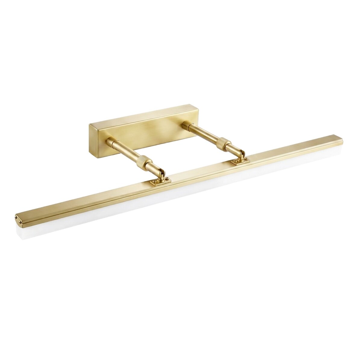 Vonios sieninis LED šviestuvas APP1876-1W 60cm BRUSH GOLD