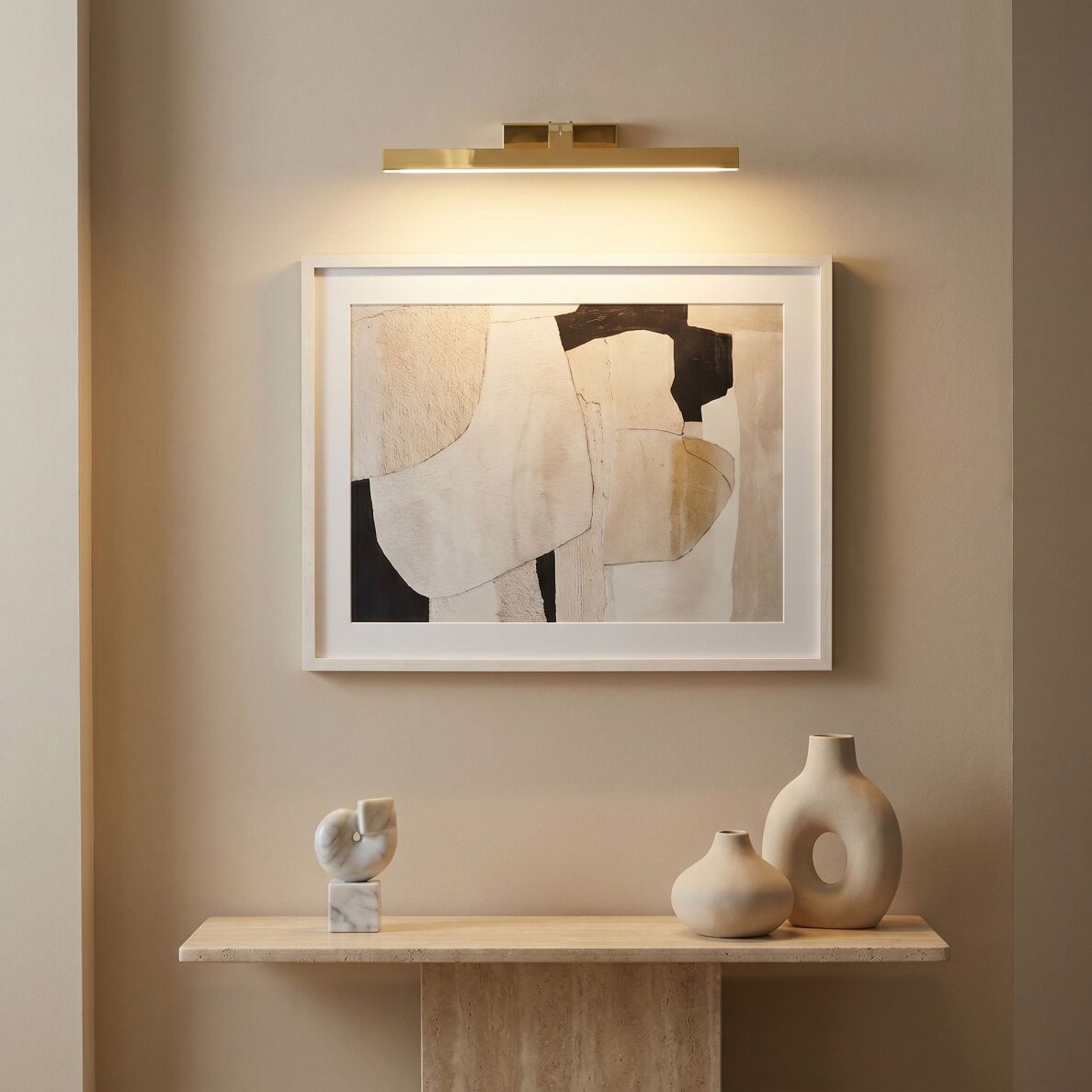 Vonios sieninis LED šviestuvas SWE005-1W 58cm GOLD 3