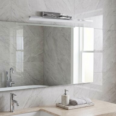 Vonios sieninis LED šviestuvas APP1870-1W 60cm CHROME Vonios sieninis LED šviestuvas APP1870-1W 60cm CHROME