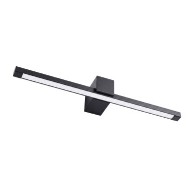Vonios sieninis LED šviestuvas SWE050-1W 60 cm Black