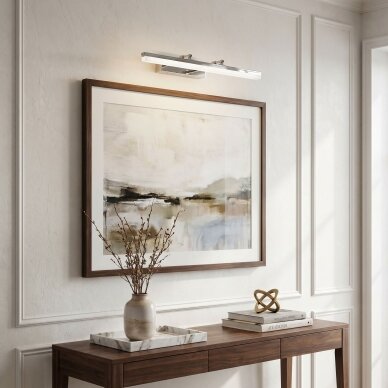Vonios sieninis LED šviestuvas APP1870-1W 60cm CHROME 5