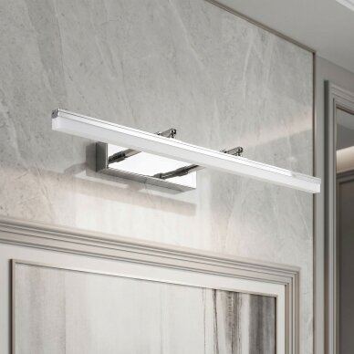 Vonios sieninis LED šviestuvas APP1870-1W 60cm CHROME 7
