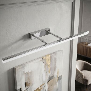 Vonios sieninis LED šviestuvas APP1871-1W 80cm CHROME 6