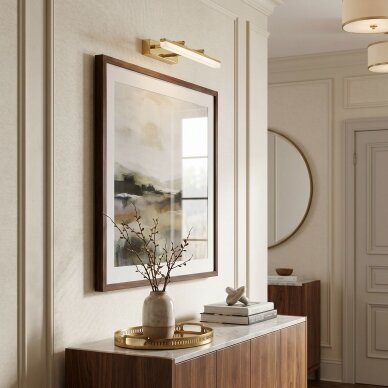 Vonios sieninis LED šviestuvas APP1872 40 CM GOLD 5 Vonios sieninis LED šviestuvas APP1872 40 CM GOLD 5