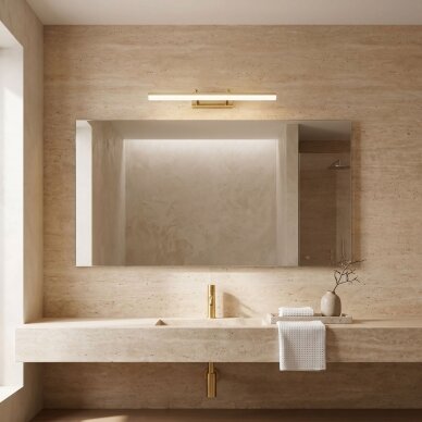 Vonios sieninis LED šviestuvas APP1873-1W 60cm GOLD 3