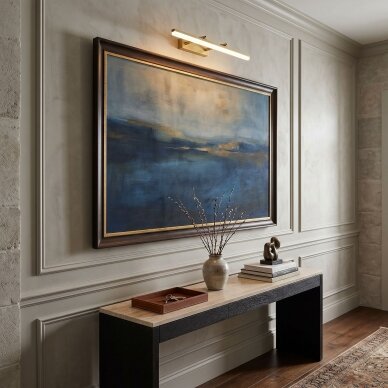 Vonios sieninis LED šviestuvas APP1876-1W 60cm BRUSH GOLD 5