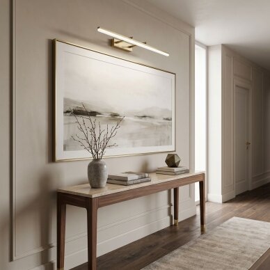 Vonios sieninis LED šviestuvas APP1877-1W 80cm BRUSH GOLD 4
