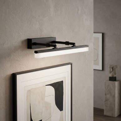 Vonios sieninis LED šviestuvas APP1878-1W 40cm BLACK 3