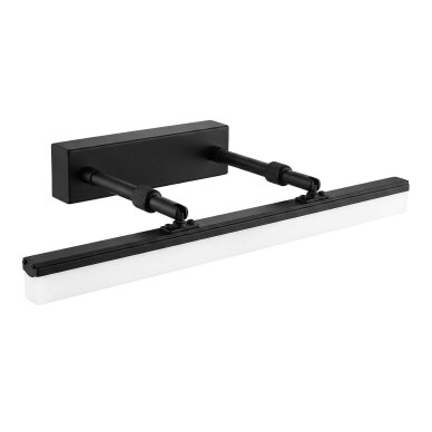 Vonios sieninis LED šviestuvas APP1878-1W 40cm BLACK