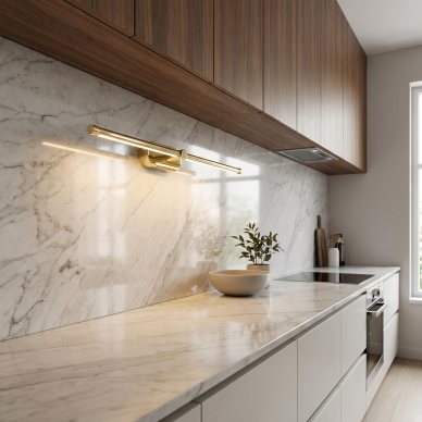 Vonios sieninis LED šviestuvas APP1890-1W 60 cm GOLD 6 Vonios sieninis LED šviestuvas APP1890-1W 60 cm GOLD 6
