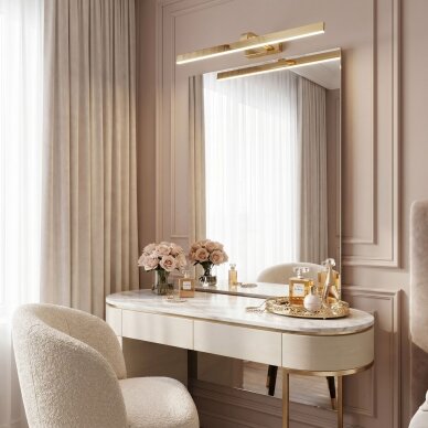Vonios sieninis LED šviestuvas SWE006-1W 73cm GOLD 5