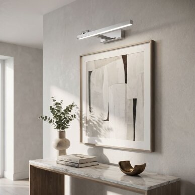 Vonios sieninis LED šviestuvas SWE028-1W 40cm CHROME 4