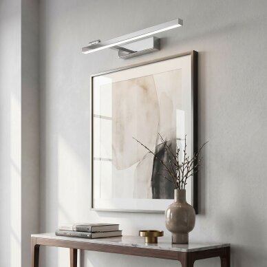 Vonios sieninis LED šviestuvas SWE029-1W 60cm CHROME 5 Vonios sieninis LED šviestuvas SWE029-1W 60cm CHROME 5