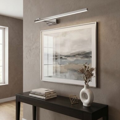 Vonios sieninis LED šviestuvas SWE030-1W 80cm CHROME 5 Vonios sieninis LED šviestuvas SWE030-1W 80cm CHROME 5