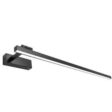 Vonios sieninis LED šviestuvas SWE036-1W 80cm BLACK