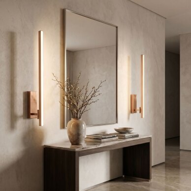 Vonios sieninis LED šviestuvas SWE039-1W 80cm BRUSH COPPER 3